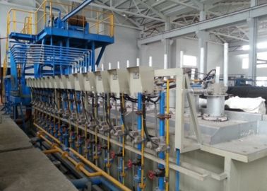 Chine Ligne en acier à haut carbone de galvanisation d'immersion chaude, machine automatique de galvanisation d'immersion chaude fournisseur