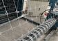Barrière fixe de noeud faisant la machine, machine automatique tissée de barrière de maillon de chaîne de fil fournisseur